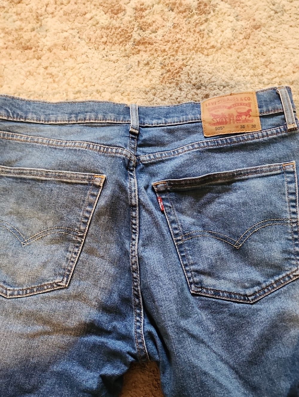 Vintage LEVI Red Tab 505 Men's Jeans Size 36 X 32